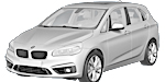 BMW F45 U2116 Fault Code